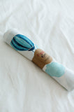 Hot air balloon  - Organic Muslin Wrap