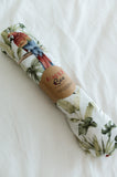 Tropical organic muslin wrap