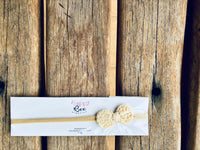 Ivory - Crochet Headband