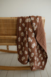 Daisy Organic Muslin Reversible Quilt