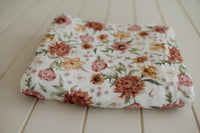 Blossom Organic Muslin Reversible Quilt
