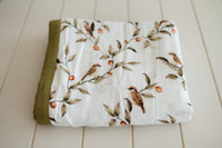 Little Bird Organic Muslin Reversible Quilt