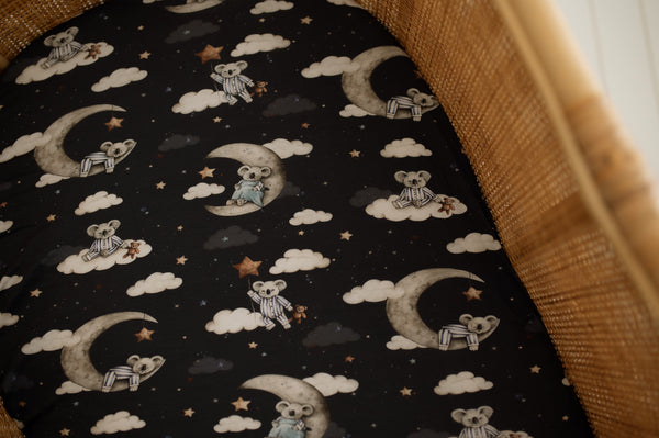 Dream Big Organic Jersey Fitted Cot Sheet