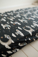 Dream Big Organic Jersey Fitted Cot Sheet