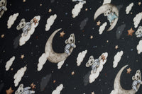 Dream Big Organic Jersey Fitted Cot Sheet