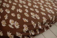 Daisy Organic Jersey Fitted Cot Sheet
