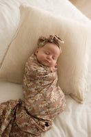 Daisy Pink Organic Jersey Wrap