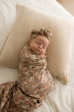 Daisy Pink Organic Jersey Wrap