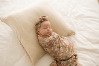 Daisy Pink Organic Jersey Wrap