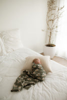 Daisy Olive Organic Muslin Wrap