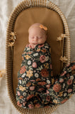 Floret Green Organic Muslin Wrap