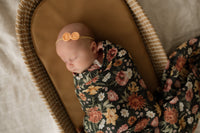 Floret Green Organic Muslin Wrap
