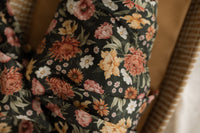 Floret Green Organic Muslin Wrap