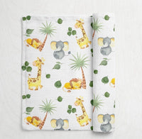 Jungle Dreams - Organic Muslin Wrap