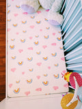 Rainbow - Organic Fitted Cot Sheet