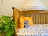 Jungle dreams - Organic Muslin Cot Sheet