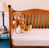 Ivory Organic Fitted Cot Sheet