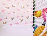 Rainbow - Organic Fitted Cot Sheet