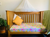 Snuggle Garden - Organic Muslin Cotsheet