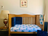 Hot air Balloon - Organic Muslin Fitted Cot Sheet